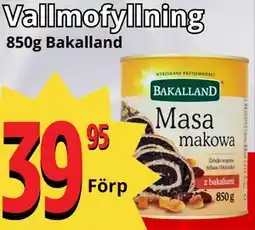 Supergrossen Vallmofyllning erbjuda
