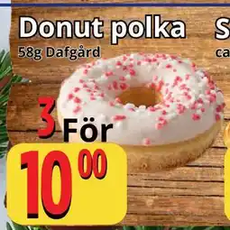 Supergrossen Donut polka erbjuda