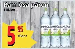 Supergrossen Ramlösa päron erbjuda