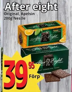 Supergrossen After eight erbjuda