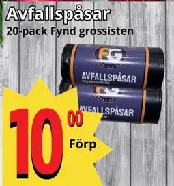 Supergrossen Avfallspåsar erbjuda