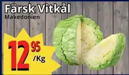 Supergrossen Färsk Vitkål erbjuda
