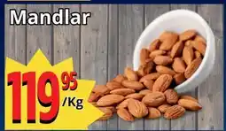 Supergrossen Mandlar erbjuda