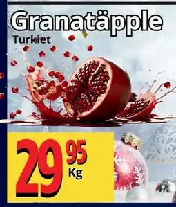 Supergrossen Granatäpple erbjuda