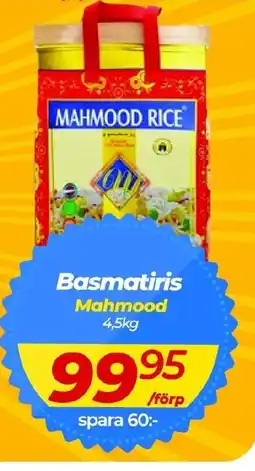 Matrix Butikerna Mahmood Basmatiris erbjuda