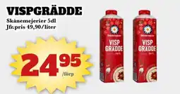 Bonum Matmarknad Skånemejerier Vispgrädde erbjuda