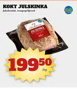 Bonum Matmarknad Jakobsadal Kokt julskinka erbjuda
