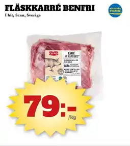 Bonum Matmarknad Scan Fläskkarré benfri erbjuda