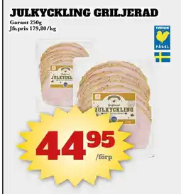 Bonum Matmarknad Garant Julkyckling griljerad erbjuda