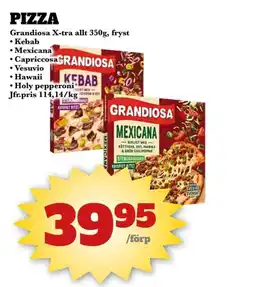Bonum Matmarknad Grandiosa Pizza erbjuda