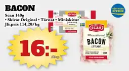 Bonum Matmarknad Scan Bacon erbjuda