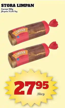 Bonum Matmarknad Garant Stora limpan erbjuda