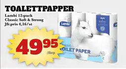 Bonum Matmarknad Lambi Toalettpapper erbjuda