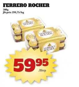 Bonum Matmarknad Ferrero Rocher erbjuda