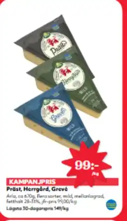 Hemköp Präst, Herrgård, Grevé erbjuda