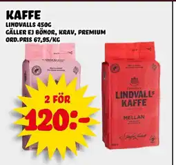 Nelins Lindvalls Kaffe erbjuda
