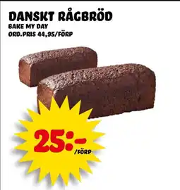 Nelins Danskt rågbröd erbjuda