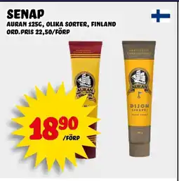 Nelins Auran Senap erbjuda