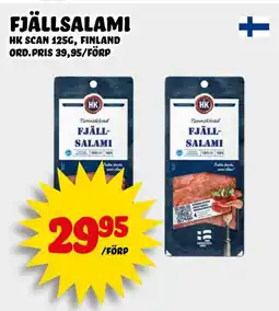 Nelins HK Fjällsalami erbjuda