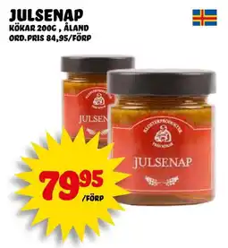 Nelins Kökar Julsenap erbjuda