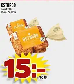 Nelins Garant Ostbröd erbjuda