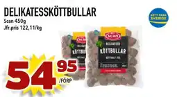 Nelins Scan Delikatessköttbullar erbjuda
