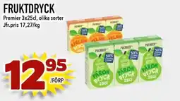 Nelins Premier Fruktdryck erbjuda