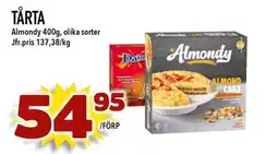 Nelins Almondy Tårta erbjuda