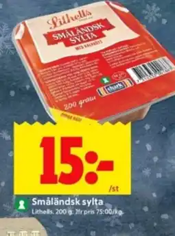 ICA Kvantum Lithells Småländsk sylta erbjuda