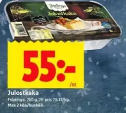 ICA Kvantum Frödinge Julostkaka erbjuda