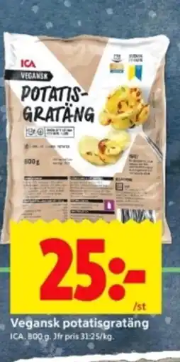ICA Kvantum ICA Vegansk potatisgratäng erbjuda