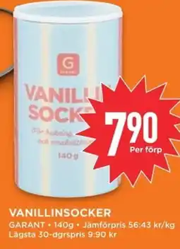 Willys Garant Vanillinsocker erbjuda