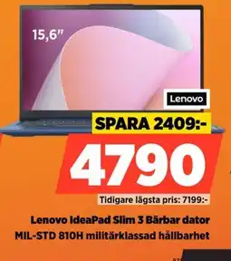 Power Lenovo IdeaPad Slim 3 Bärbar dator erbjuda