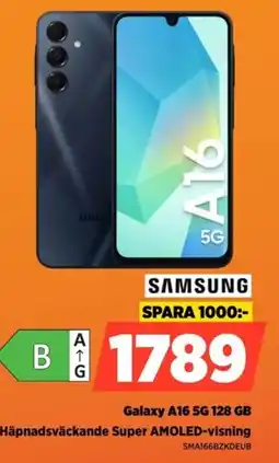 Power SAMSUNG Galaxy A16 5G 128 GB SMA166BZKDEUB erbjuda