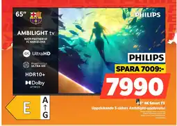 Power PHILIPS 65" 4K Smart TV 65PUS810012 erbjuda