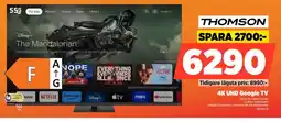 Power THOMSON 4K UHD Google TV 55QG7C14 erbjuda
