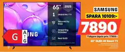 Power SAMSUNG 65" QLED 4K Smart TQ65Q6FAAUXXC erbjuda