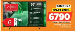 Power SAMSUNG 50" QLED 4K Smart TV TQ50Q7F4BUXXC erbjuda