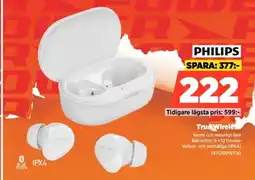 Power PHILIPS True Wireles TAT1209WTOO erbjuda