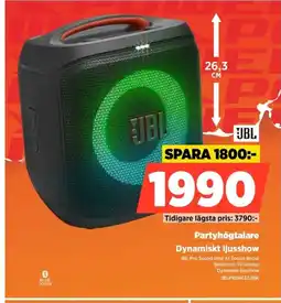 Power JBL Partyhögtalare JBLPBENCES2BK erbjuda