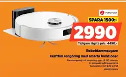 Power Roborock Robotdammsugare RRQ10VFWH erbjuda