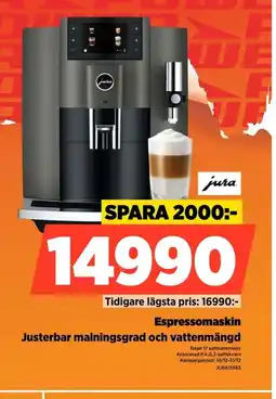 Power Espressomaskin JURA15583 erbjuda