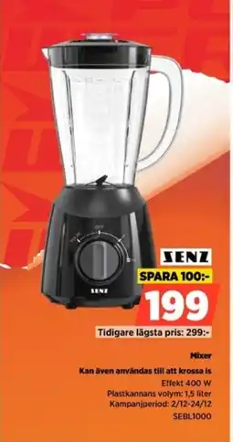 Power SENZ Mixer SEBL1000 erbjuda