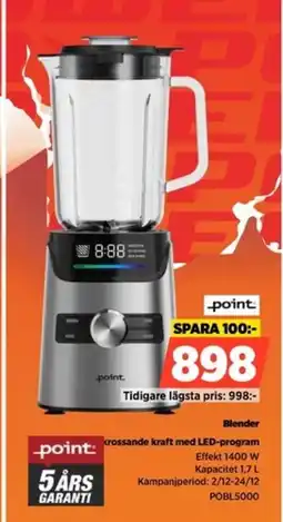 Power Point Blender POBL5000 erbjuda