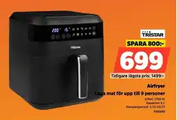 Power TRISTAR Airfryer FR6999 erbjuda