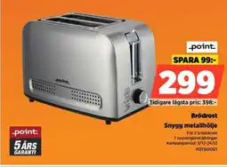 Power Point Brödrost POT5010ST erbjuda