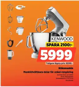 Power KENWOOD Köksmaskin KVL85124SI erbjuda