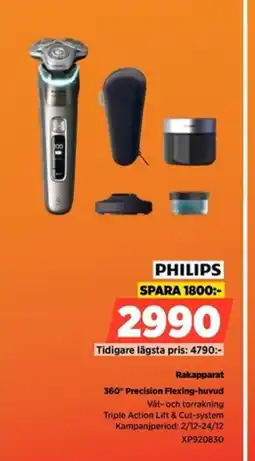 Power PHILIPS Rakapparat XP920830 erbjuda