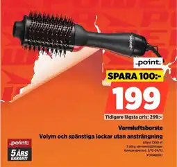 Power Point Varmluftsborste POHAB907 erbjuda