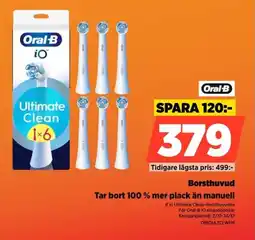 Power Oral-B Borsthuvud OBIOULTCLWH6 erbjuda